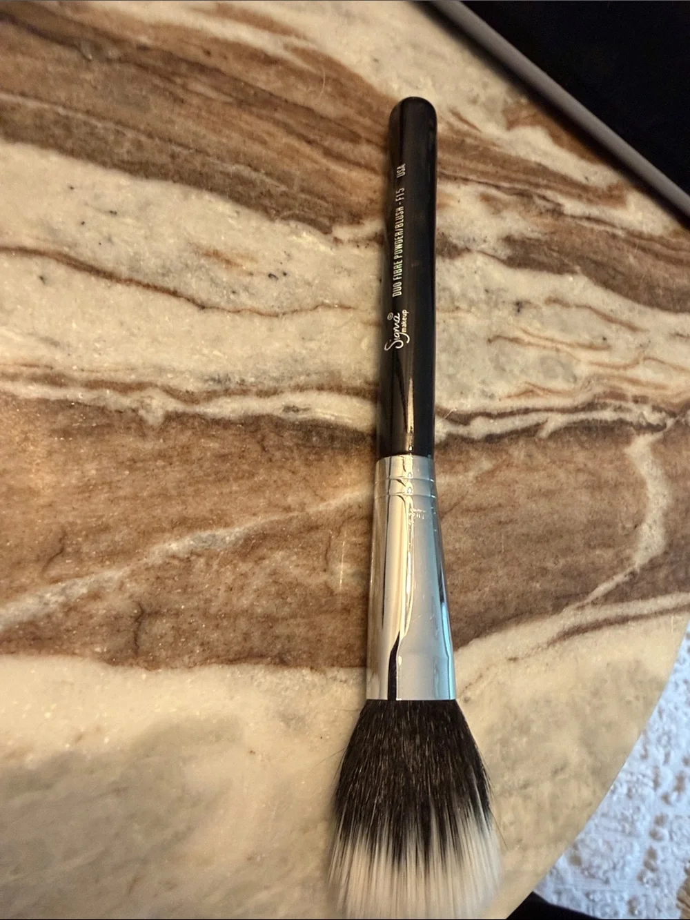 Sigma Beauty Duo Fibre Powder/Blush Brush F15 - Black